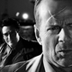 Bruce Willis and Michael Madsen in Sin City.